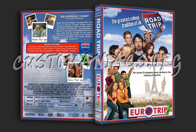 Road Trip/EuroTrip Double Feature dvd cover