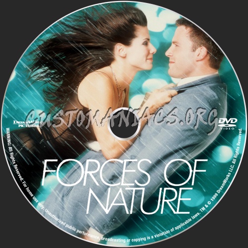 Forces Of Nature dvd label