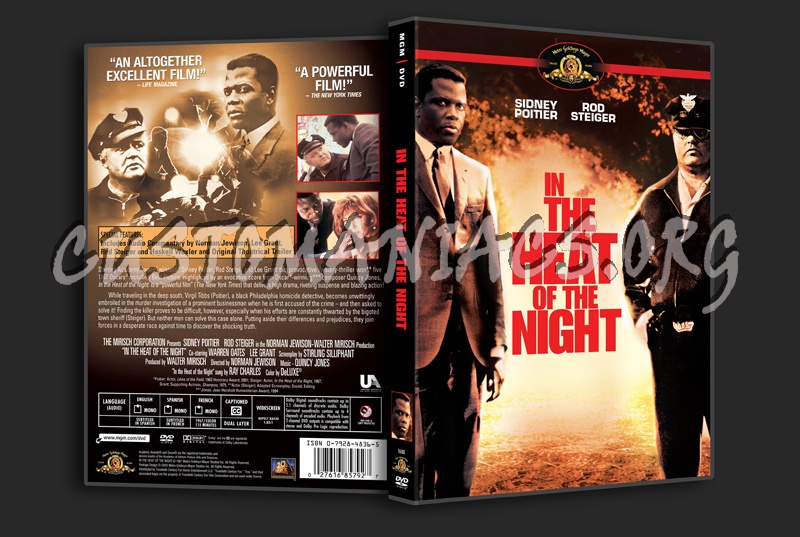 In The Heat of the Night dvd cover