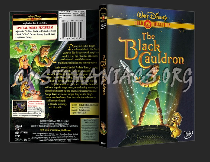 The Black Cauldron dvd cover
