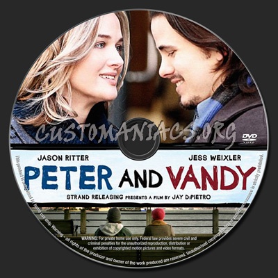 Peter and Vandy dvd label