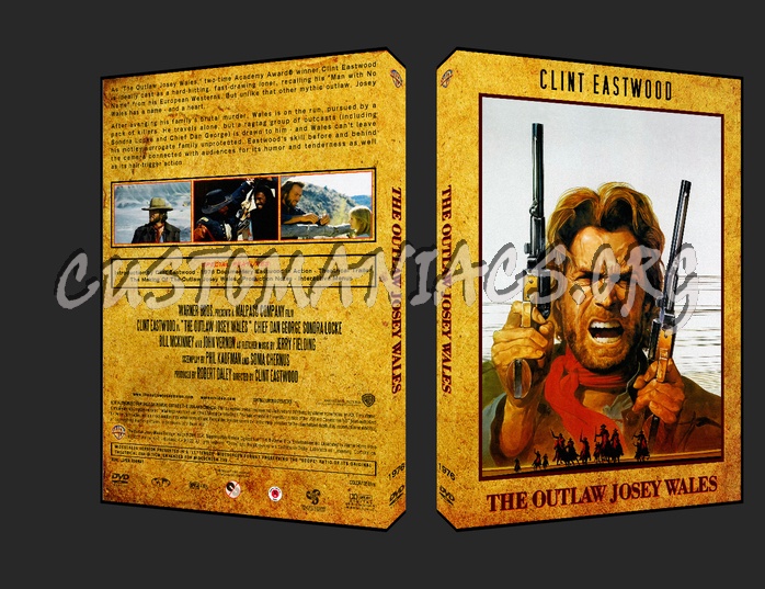 The Outlaw Josey Wales 1976 dvd cover