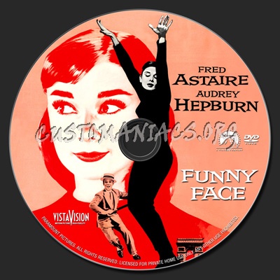 Funny face dvd label