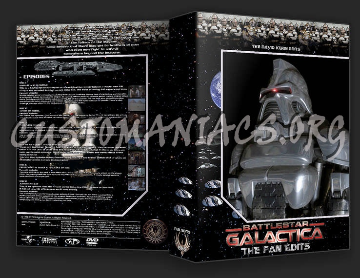 Battlestar Galactica - The Complete Collection dvd cover