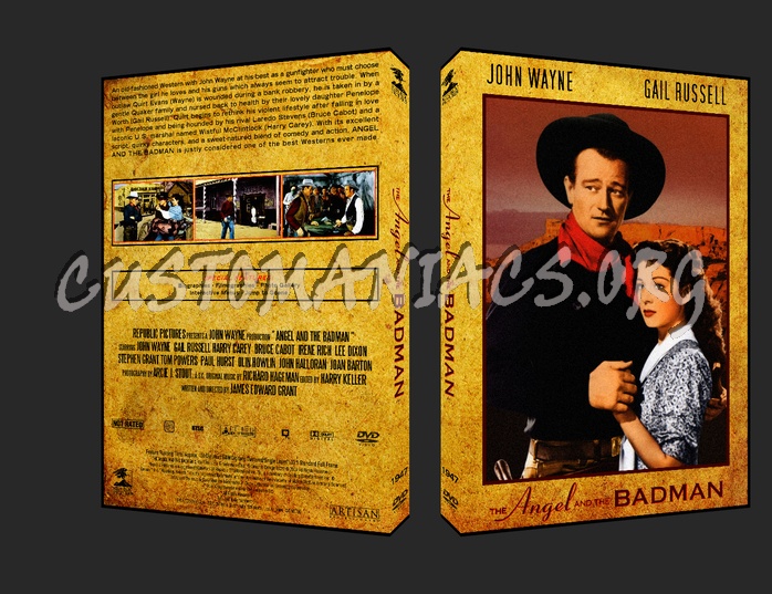 Western Collection The Angel and the Badman 1947 dvd cover