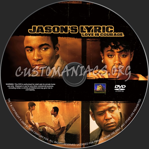 Jasons's Lyric dvd label