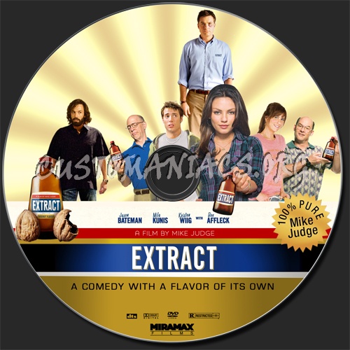 Extract dvd label