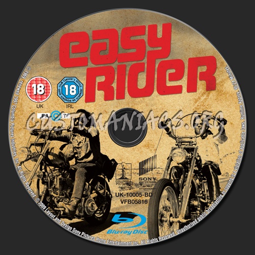 Easy Rider blu-ray label