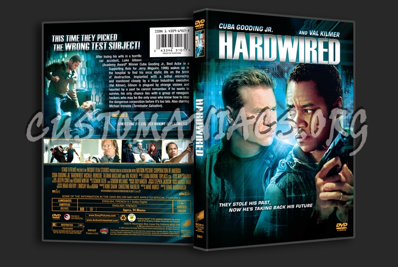 Hardwired dvd cover