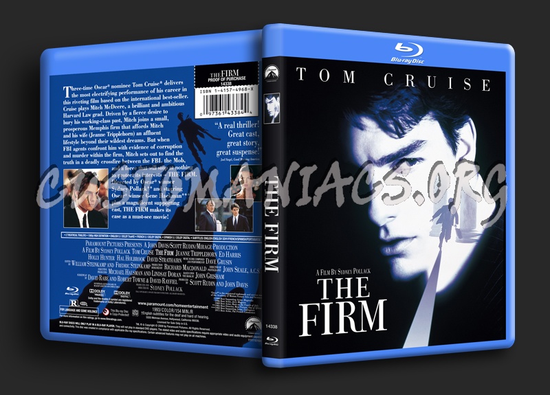 The Firm blu-ray cover