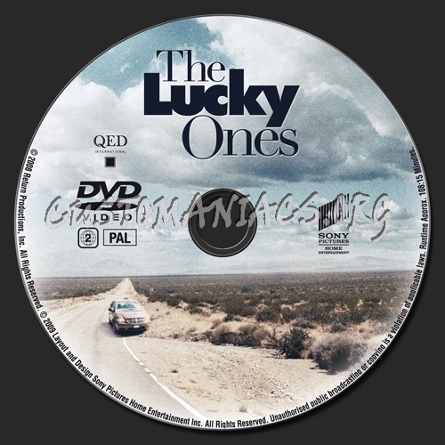 The Lucky Ones dvd label