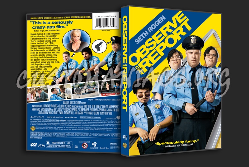 Observe and Report dvd cover