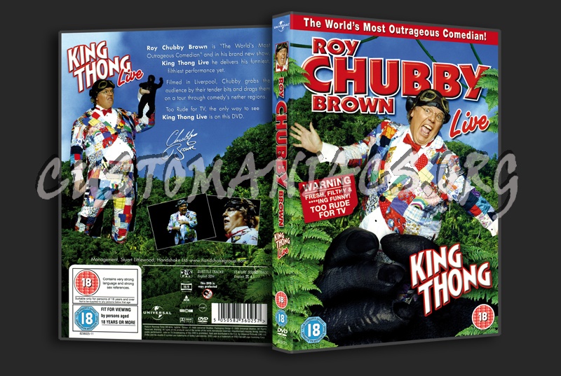 Chubby Brown King Thong dvd cover