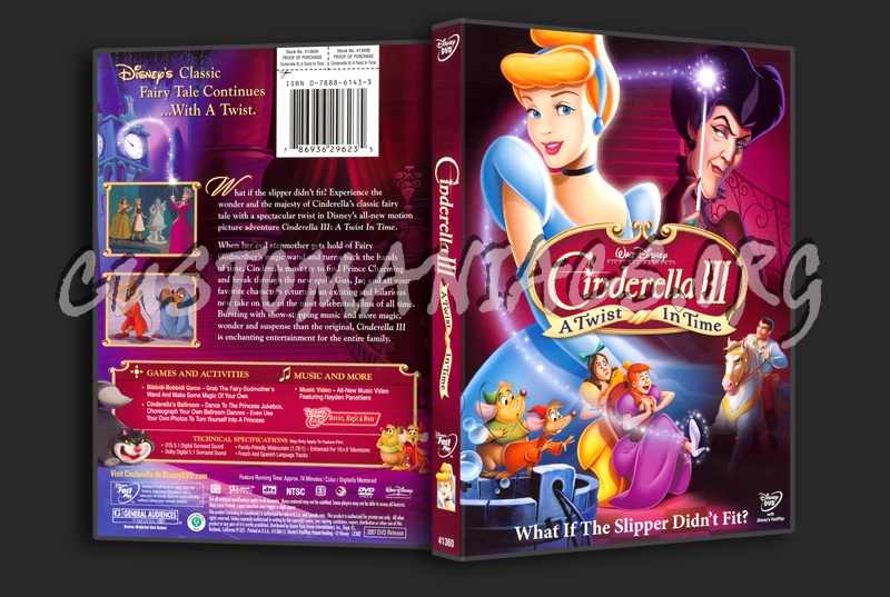 Cinderella 3 dvd cover