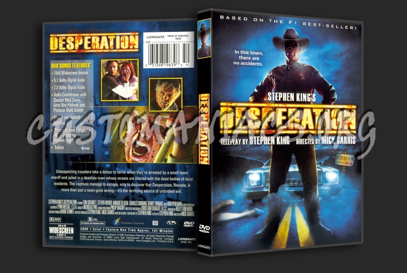 Desperation dvd cover