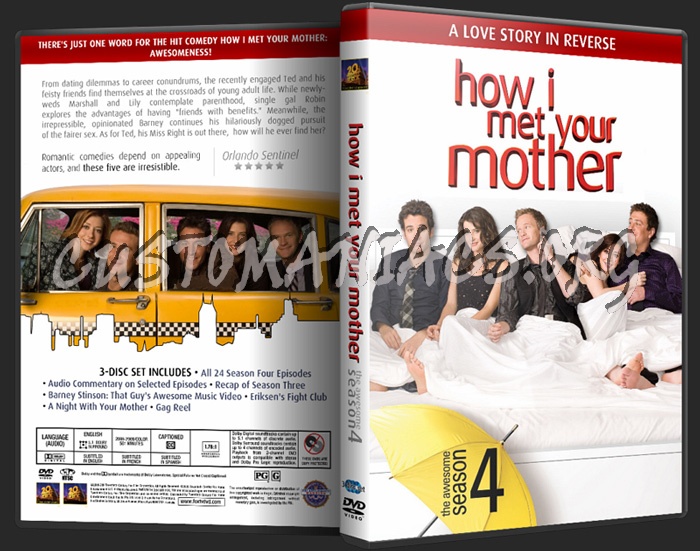 How I Met Your mother dvd cover