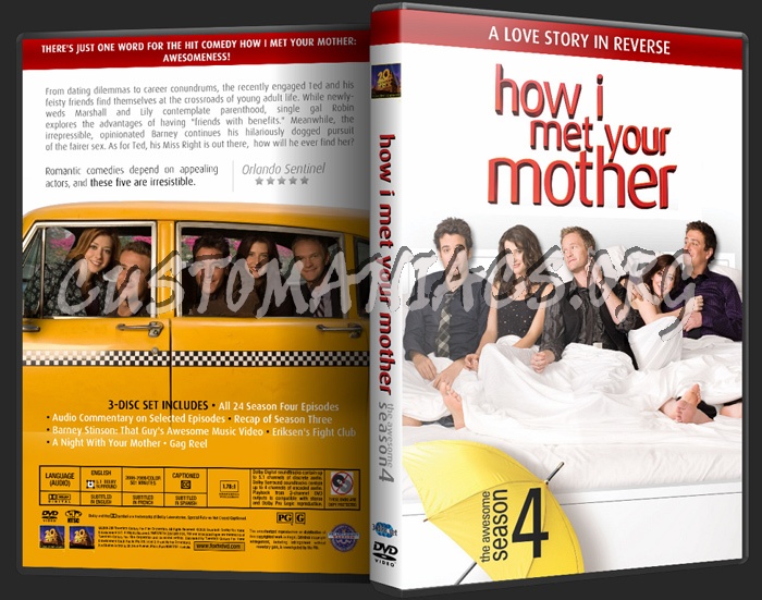 How I Met Your mother dvd cover