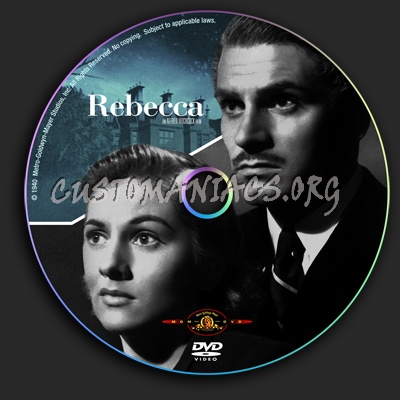 Rebecca dvd label