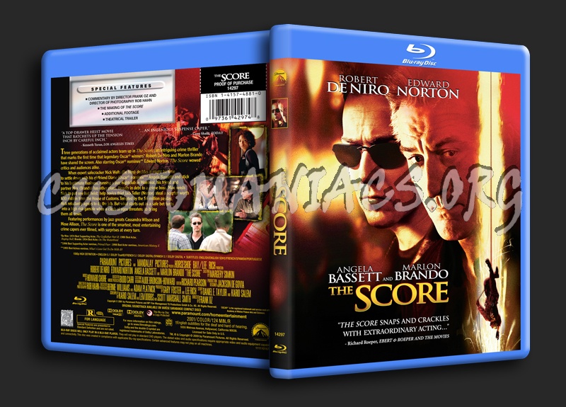 The Score blu-ray cover