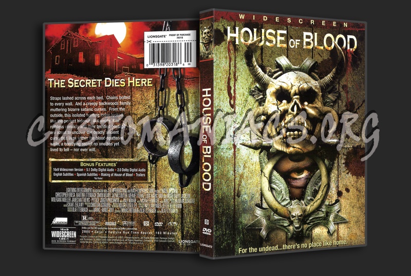 House of Blood dvd cover