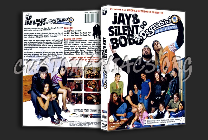 Jay and Silent Bob Do Degrassi dvd cover
