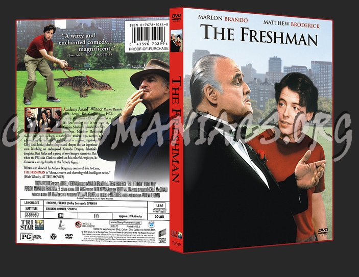 The Freshman dvd cover