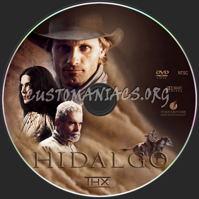 Hidalgo dvd label