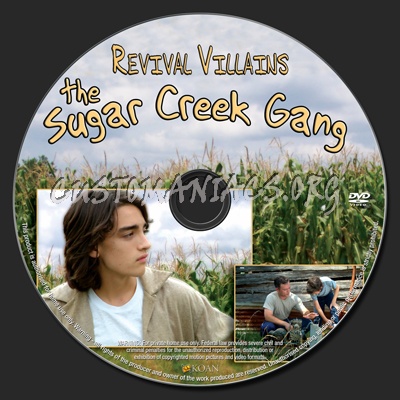 The Sugar Creek Gang Revival Villains dvd label