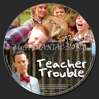 The Sugar Creek Gang Teacher Trouble dvd label