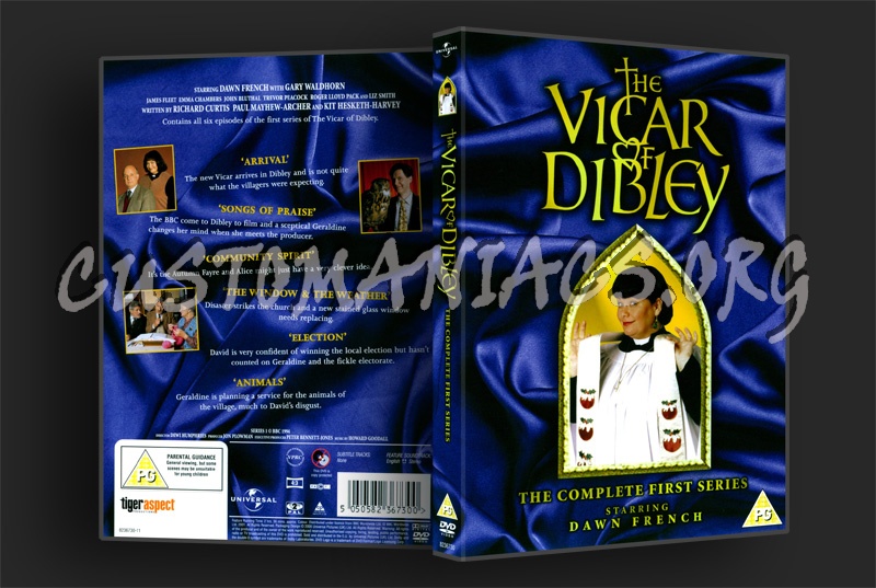 The Vicar Of Dibley Series 1 dvd cover