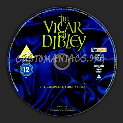 The Vicar Of Dibley Series 1 dvd cover