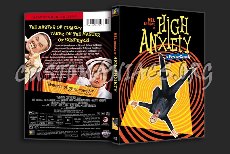 High Anxiety dvd cover