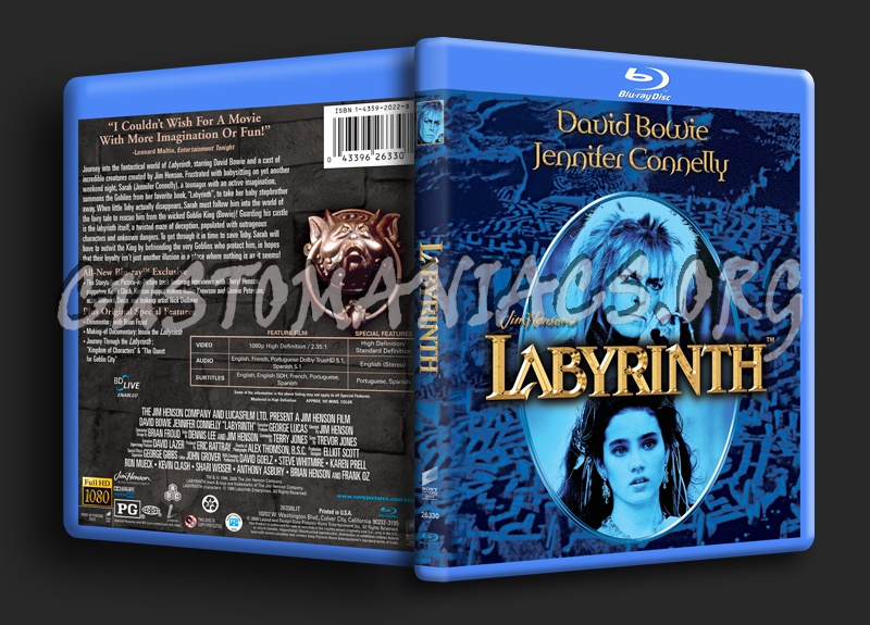 Labyrinth blu-ray cover