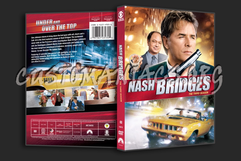 Nash Bridges Season 3 dvd cover