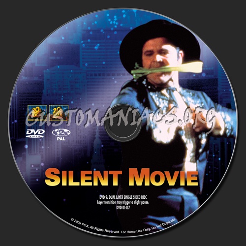 Silent Movie dvd label