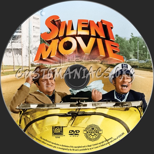 Silent Movie dvd label