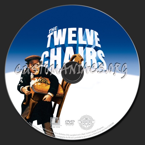 The Twelve Chairs dvd label