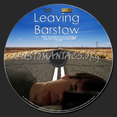 Leaving Barstow dvd label