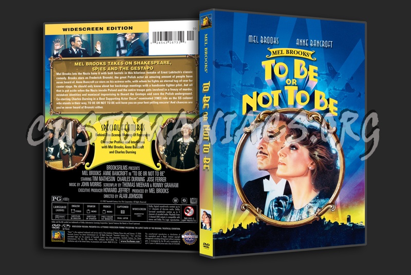 To Be or Not To Be dvd cover