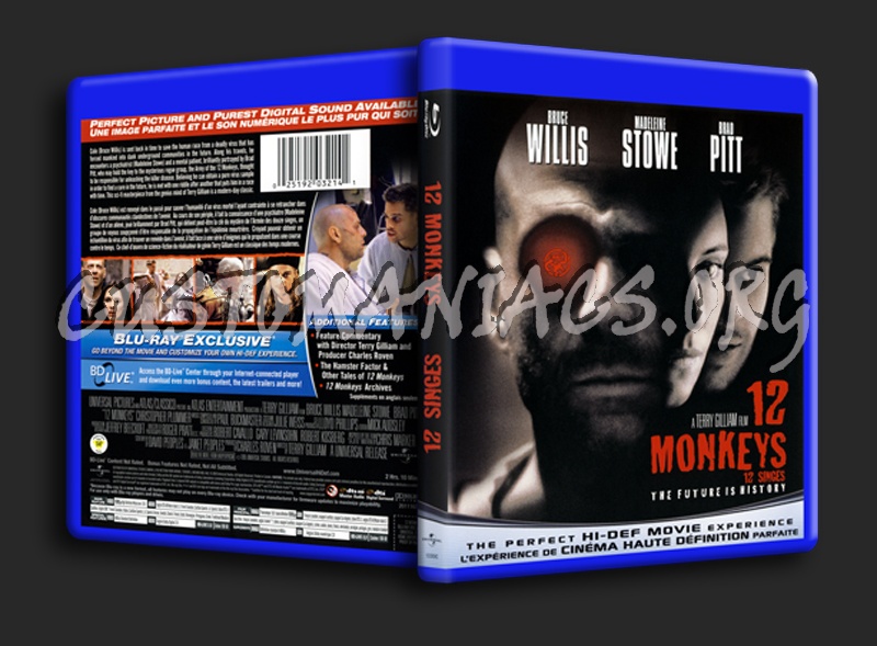 12 Monkeys blu-ray cover