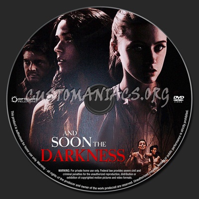 And Soon the Darkness dvd label