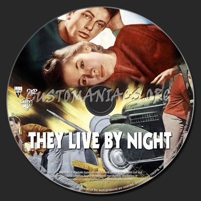 They Live by Night dvd label