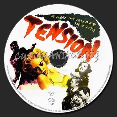 Tension dvd label