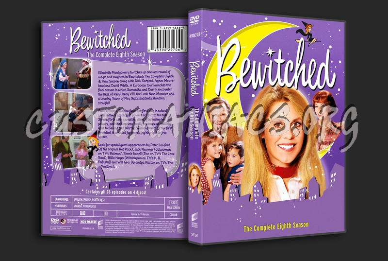 Bewitched - Season 8 dvd cover