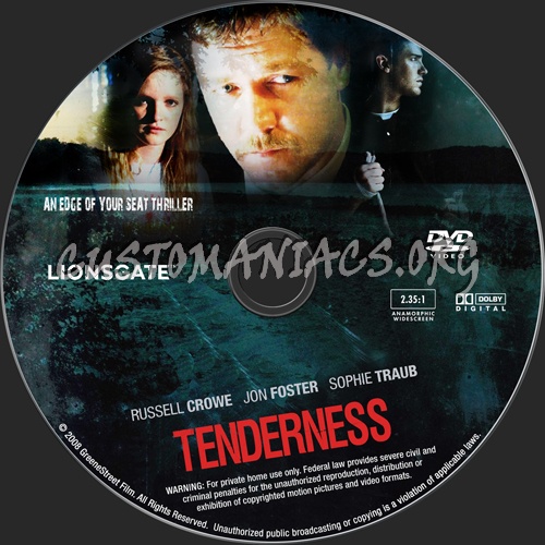 Tenderness dvd label