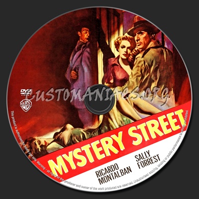 Mystery Street dvd label