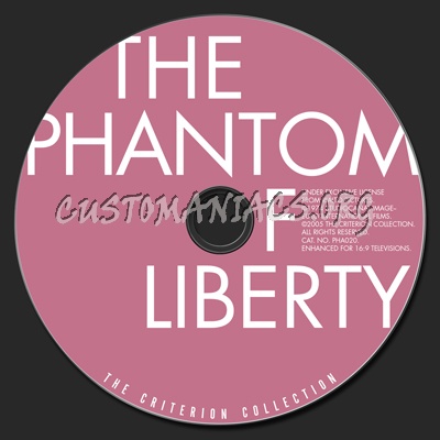 290 - The Phantom of Liberty dvd label