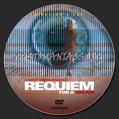 Requiem For A Dream dvd label