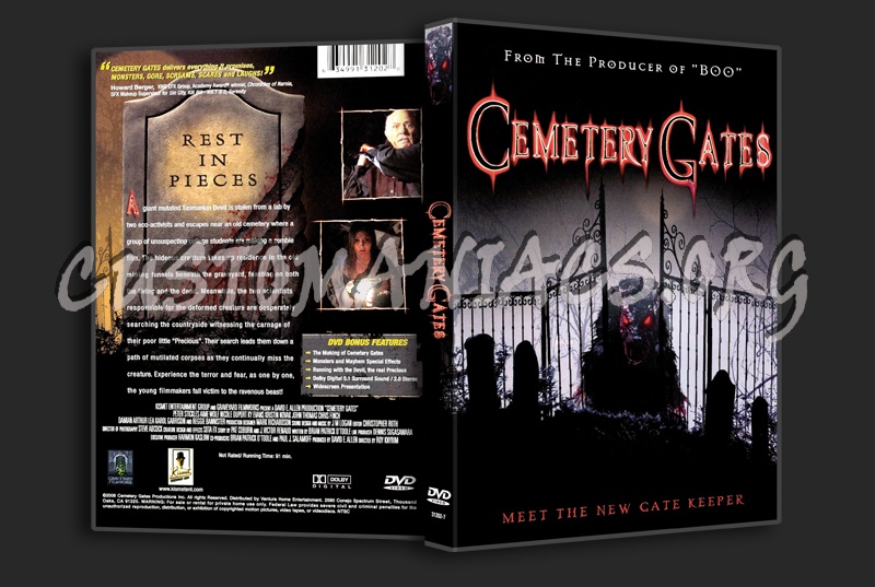 Cemetery Gates dvd cover