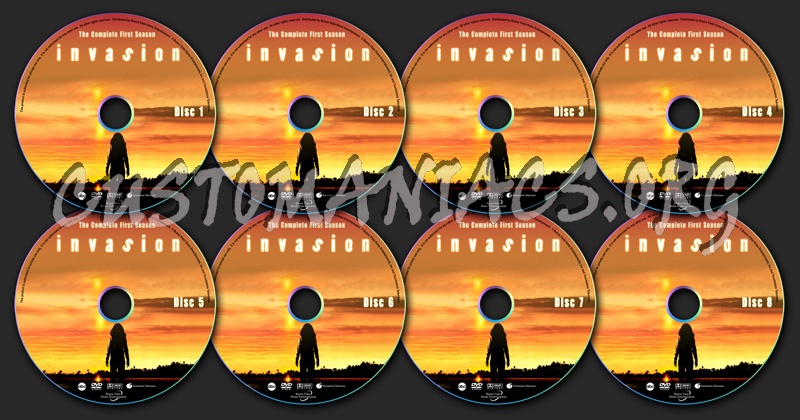 Invasion - Season 1 dvd label